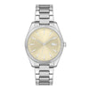 Lacoste Parisienne Ladies Champagne Dial Silver Bracelet Watch, Women, 36mm, silver, Goodwatch fashion & trendy watches