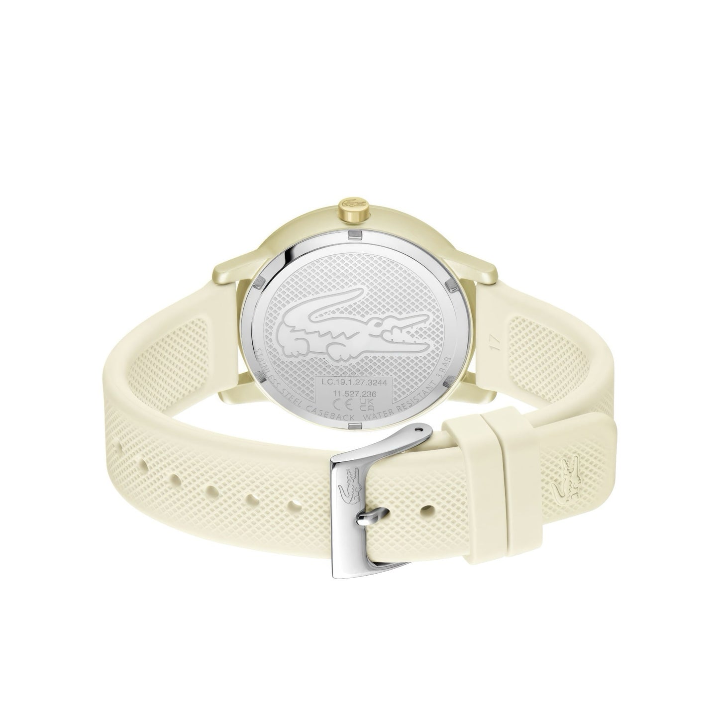 Lacoste.12.12 Go Ladies Champagne Crystal Dégradé Mat Aluminum Watch, 36mm, champagne, Goodwatch fashion & trendy watches