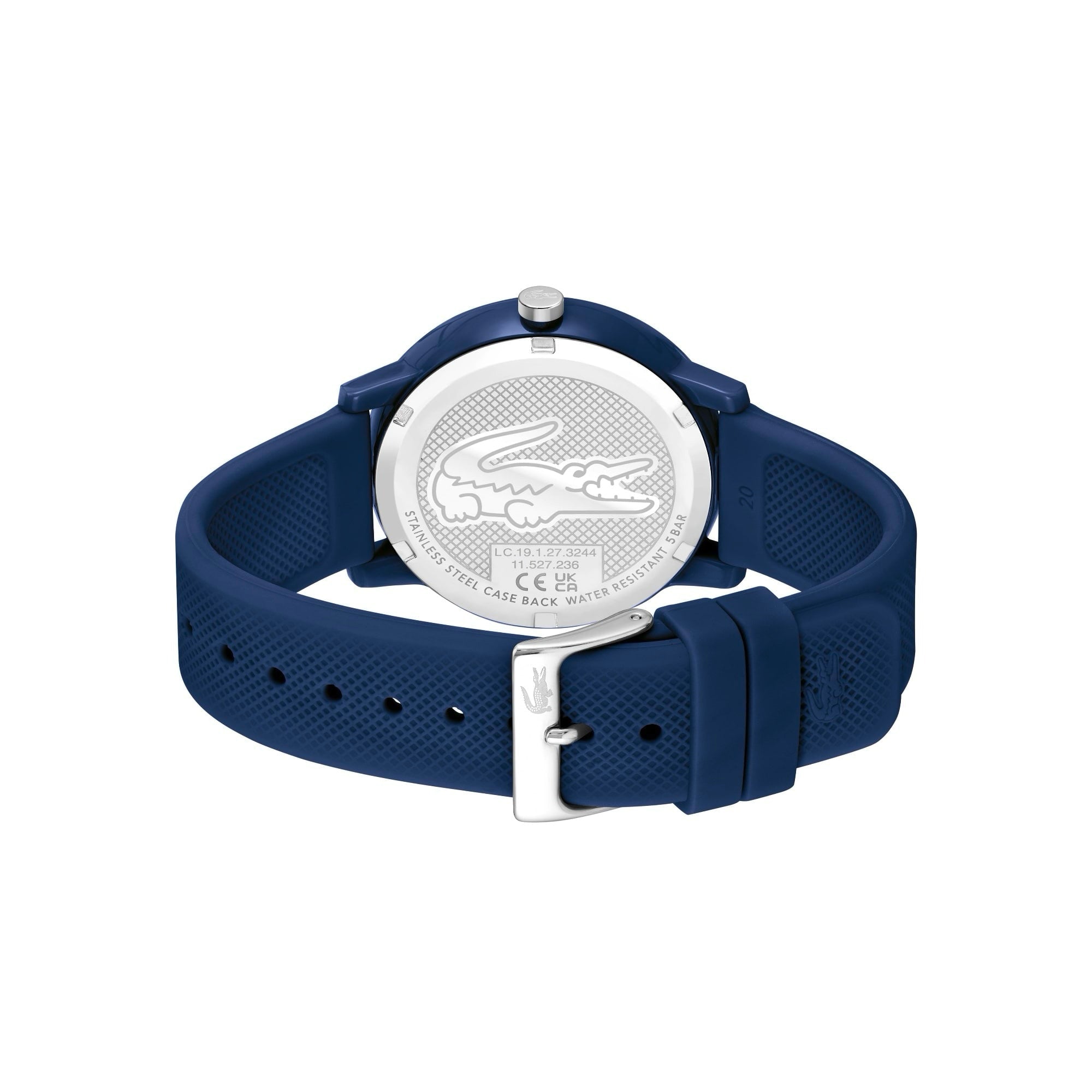 Lacoste 12.12 watch black and blue online