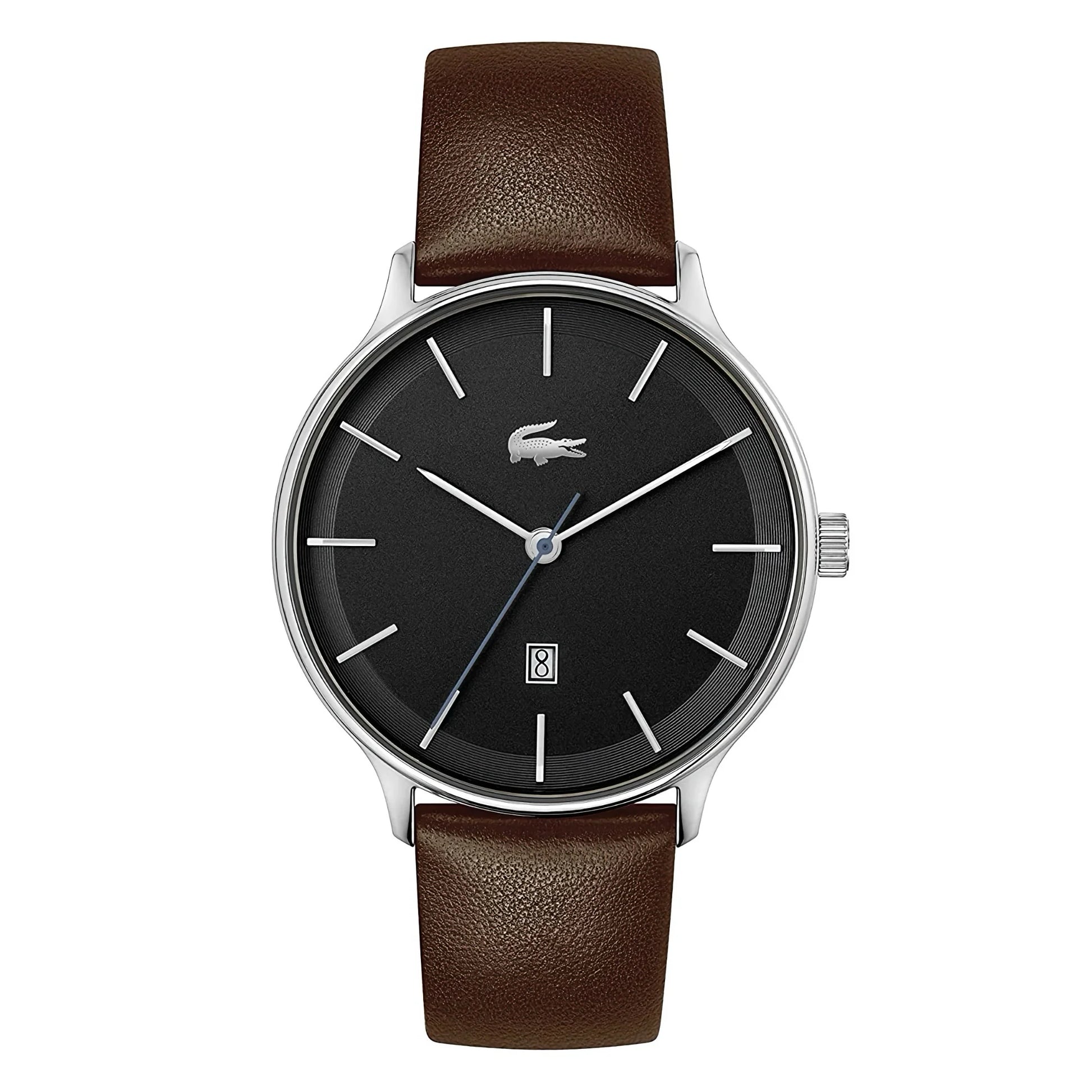 Montre lacoste cuir marron hotsell