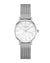 Rosefield Small Edit Womens Analogue Quartz Watch with Stainless-Steel Bracelet 26WS-266
